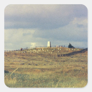 Sticker Carré Monument national du champ de bataille de Little B