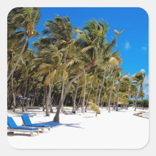 Sticker Carré Moorings Resort, Marathon, Key West, 3 (Devant)