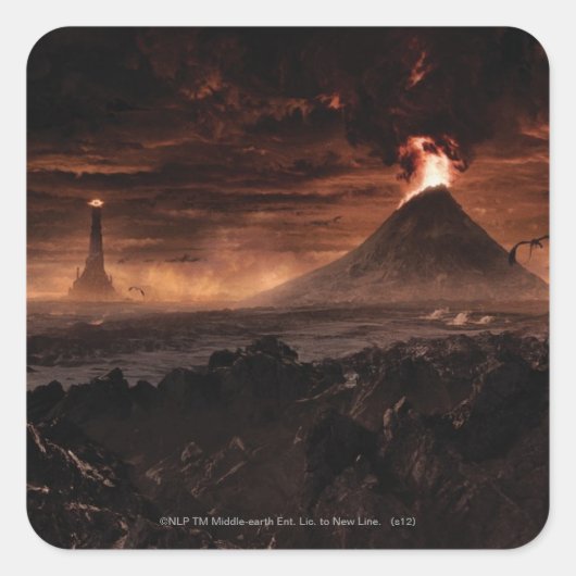 STICKER CARRÉ MORDOR™ (Devant)