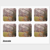 Sticker Carré Morning Mist (Feuille)