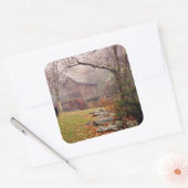 Sticker Carré Morning Mist (Enveloppe)