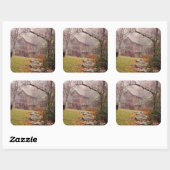 Sticker Carré Morning Mist (Feuille)
