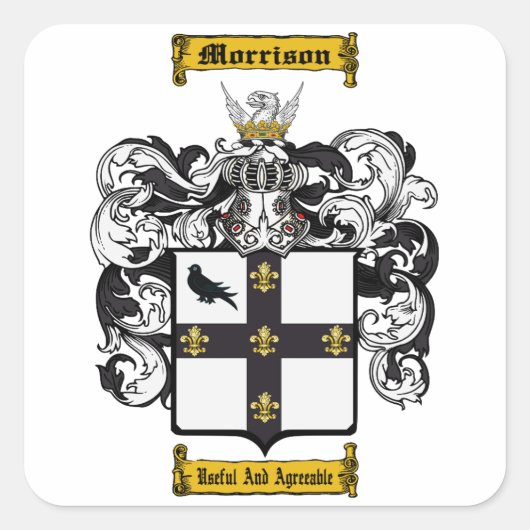 Sticker Carré Morrison (Devant)