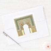 Sticker Carré Mosquée de Cordoue Espagne. Mihrab (Enveloppe)