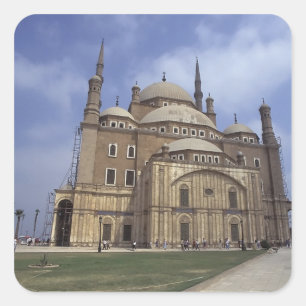 Sticker Carré Mosquée Mohammed Ali à la Citadelle du Caire, 2