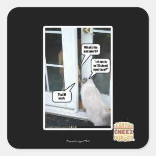 Sticker Carré Mot de passe