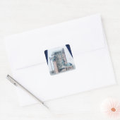 Sticker Carré Moteur à vapeur atmosphérique (Enveloppe)