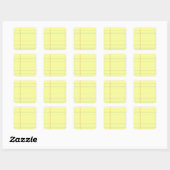 Sticker Carré motif (Feuille)