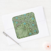 Sticker Carré Motif de papier peint, exemple avec Forget-Me-Nots (Enveloppe)