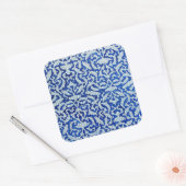 Sticker Carré Motif nuages (Enveloppe)