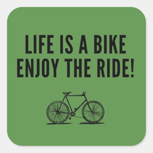 Sticker Carré Motivation (Devant)