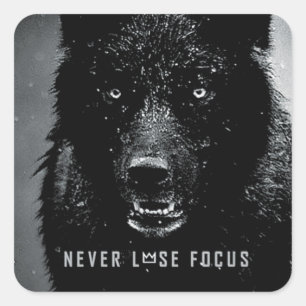 Sticker Carré Motivation gym