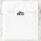 Sticker Carré Moto-dessin (Sac)