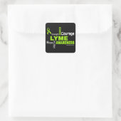 Sticker Carré Mots...Lyme (Sac)