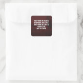 Sticker Carré Mots Motivationnels (Sac)