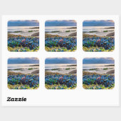 Sticker Carré Moules (Feuille)