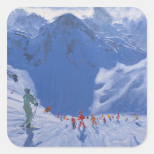Sticker Carré Mountain Shadow 2009