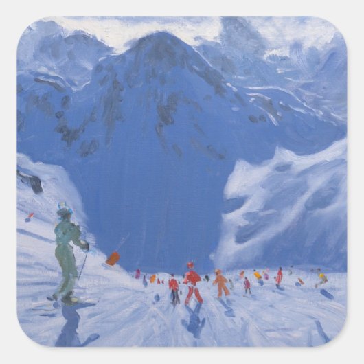 Sticker Carré Mountain Shadow 2009 (Devant)
