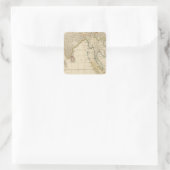 Sticker Carré Moyen Asie (Sac)