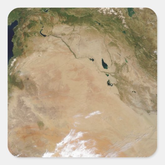 Sticker Carré Moyen-Orient 2 (Devant)