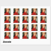 Sticker Carré mozART (Feuille)