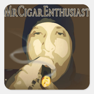 Sticker Carré MrCigarEnthusiast