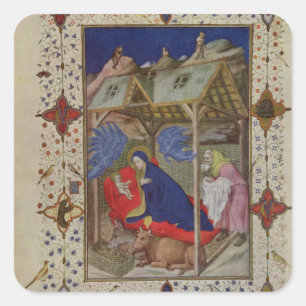 Sticker Carré MS 11060-11061 Heures de Notre Dame : Prime, Le Bi