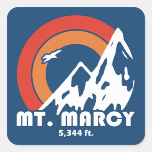 Sticker Carré Mt. Marcy Sun Eagle