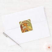 Sticker Carré Mucha (Enveloppe)