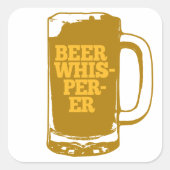 Sticker Carré Mug Whisperer (Devant)