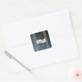 Sticker Carré Musique dans l'air (Enveloppe)