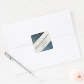 Sticker Carré Musique dans l'air (Enveloppe)