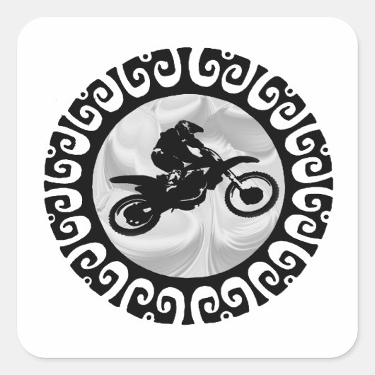 STICKER CARRÉ MX MY WAY (Devant)