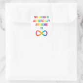 Sticker Carré My Child Autistically (Sac)