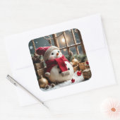 Sticker Carré My Christmas (Enveloppe)