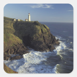 Sticker Carré N.A., États-Unis, Washington, Cape Disappointment