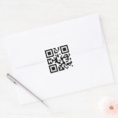 Sticker Carré N° Y — Code QR (Enveloppe)
