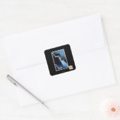 Sticker Carré Na na na nooom (Enveloppe)