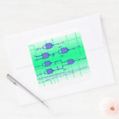Sticker Carré NAND Gate (Enveloppe)