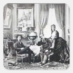 Sticker Carré Napoléon III