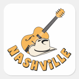 Sticker Carré Nashville