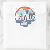 Sticker Carré Nashville En Design (Sac)