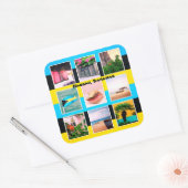 Sticker Carré Nassau, Bahamas (Enveloppe)