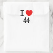 Sticker Carré Natation synchronisée (Sac)