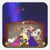 Sticker Carré Nativity (Devant)