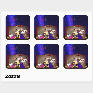 Sticker Carré Nativity