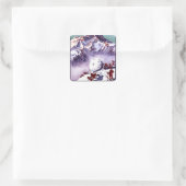 Sticker Carré Naughty Gnomes Fabriquant une affiche de balle de  (Sac)