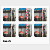 Sticker Carré Nautical items (Feuille)