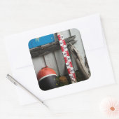 Sticker Carré Nautical items (Enveloppe)