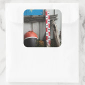 Sticker Carré Nautical items (Sac)